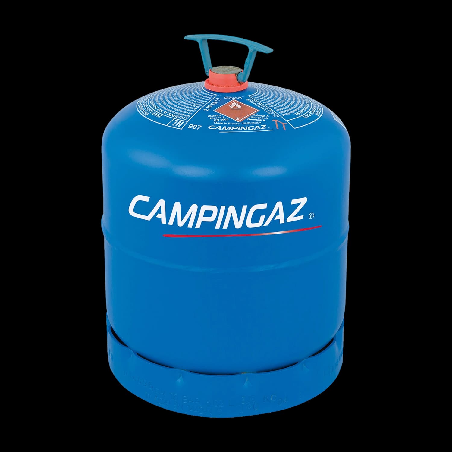 Campingaz 907 blue camping gas cylinder